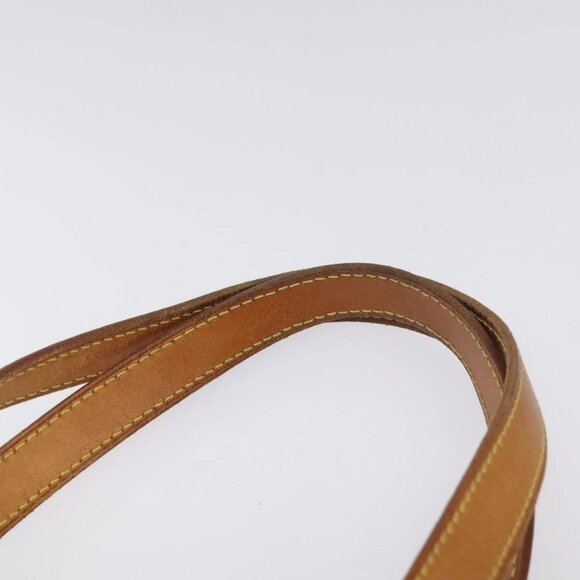 LOUIS VUITTON Monogram Vernis Houston Hand Bag Beige M91004 LV Auth th6217 - Picture 9 of 16